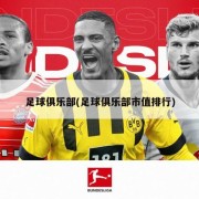 足球俱乐部(足球俱乐部市值排行)
