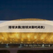 排球决赛(排球决赛时间表)