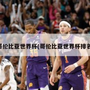 哥伦比亚世界杯(哥伦比亚世界杯排名)