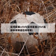 篮球直播cctv5(篮球直播cctv5直播体育频道在线观看)