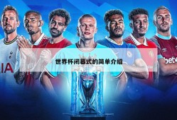 世界杯闭幕式的简单介绍