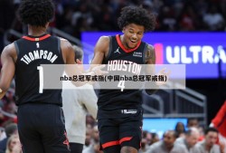 nba总冠军戒指(中国nba总冠军戒指)