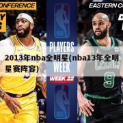 2013年nba全明星(nba13年全明星赛阵容)