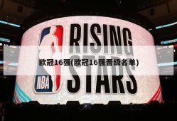 欧冠16强(欧冠16强晋级名单)
