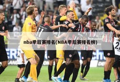 nba季后赛排名(NBA季后赛排名榜)